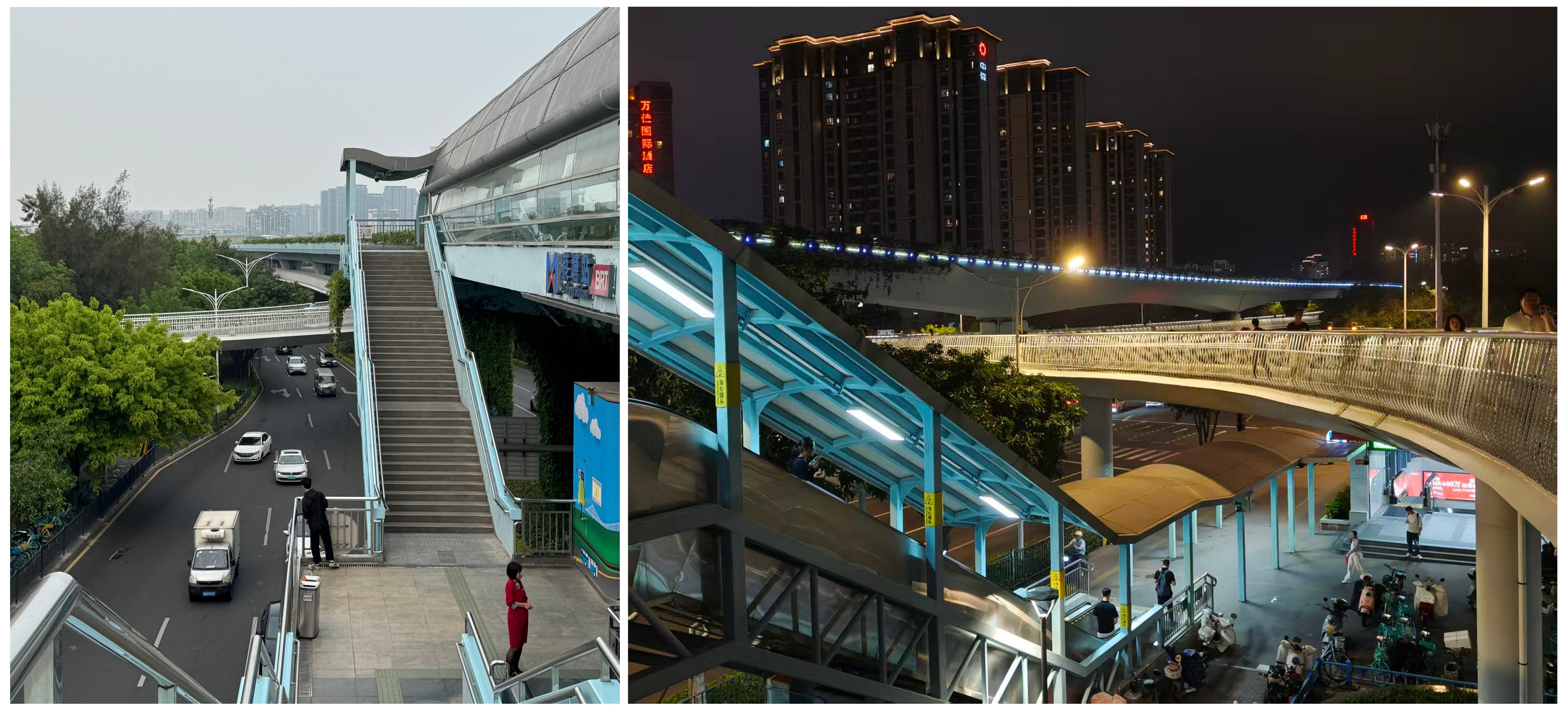 Integrated Rail + BRT + Nonmotorized network after trail construction